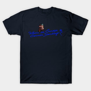 Where in Europe is Carmen Sandiego T-Shirt